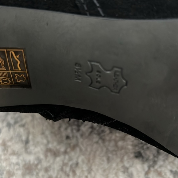 Brand new Tory Burch black suede thigh high boots - Picture 6 of 11